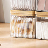 Maxbell Makeup Holder Dustproof Cover Anti Slip Desktop Organizer for Dresser Vanity for Makeup Pad