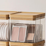 Maxbell Makeup Holder Dustproof Cover Anti Slip Desktop Organizer for Dresser Vanity for Makeup Pad