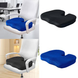 Maxbell Memory Foam Seat Cushion Breathable Gaming Chairs Butt Pillow Coccyx Cushion Blue