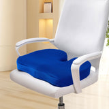 Maxbell Memory Foam Seat Cushion Breathable Gaming Chairs Butt Pillow Coccyx Cushion Blue