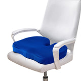 Maxbell Memory Foam Seat Cushion Breathable Gaming Chairs Butt Pillow Coccyx Cushion Blue