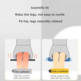 Maxbell Memory Foam Seat Cushion Breathable Gaming Chairs Butt Pillow Coccyx Cushion Blue