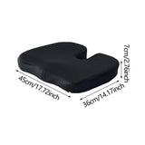 Maxbell Memory Foam Seat Cushion Breathable Gaming Chairs Butt Pillow Coccyx Cushion Black