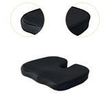 Maxbell Memory Foam Seat Cushion Breathable Gaming Chairs Butt Pillow Coccyx Cushion Black