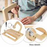 Maxbell Wire Soap Cutter Making Candles Cutting Tool for Butter Family Friends Bread