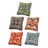 Maxbell Square Chair Seat Cushion Fireplace Reading Corner Pillow 40x40cm Thick Soft Style A