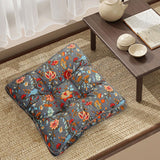 Maxbell Square Chair Seat Cushion Fireplace Reading Corner Pillow 40x40cm Thick Soft Style B