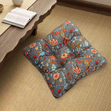 Maxbell Square Chair Seat Cushion Fireplace Reading Corner Pillow 40x40cm Thick Soft Style B