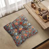 Maxbell Square Chair Seat Cushion Fireplace Reading Corner Pillow 40x40cm Thick Soft Style B