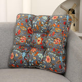 Maxbell Square Chair Seat Cushion Fireplace Reading Corner Pillow 40x40cm Thick Soft Style B