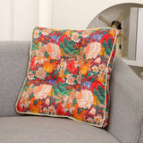 Maxbell Square Chair Seat Cushion Fireplace Reading Corner Pillow 40x40cm Thick Soft Style C