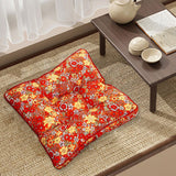 Maxbell Square Chair Seat Cushion Fireplace Reading Corner Pillow 40x40cm Thick Soft Style D