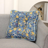 Maxbell Square Chair Seat Cushion Fireplace Reading Corner Pillow 40x40cm Thick Soft Style E