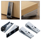 Maxbell 4 Pieces Casters Replacement Silent for Cabinet Wooden Gate Furniture Repair 0.8inch wheel