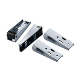 Maxbell 4 Pieces Casters Replacement Silent for Cabinet Wooden Gate Furniture Repair 0.8inch wheel