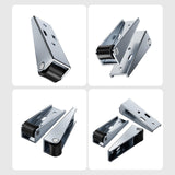 Maxbell 4 Pieces Casters Replacement Silent for Cabinet Wooden Gate Furniture Repair 0.8inch wheel