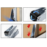 Maxbell 4 Pieces Casters Replacement Silent for Cabinet Wooden Gate Furniture Repair 0.8inch wheel