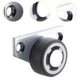 Maxbell 4 Pieces Casters Replacement Silent for Cabinet Wooden Gate Furniture Repair 1.25inch  wheel
