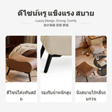 Maxbell Genuine Leather Ottoman Bench, Small Accent Footstool, Modern Sofa Stool for Living Room & Bedroom, Art-Inspired Design, Cat Scratching-Resistant or earth-conscious Leather, sturdy Wood Frame, Multiple hues Sizes Milk Apricot