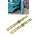 Maxbell 2 Pieces Sofa Bed Hinges Sturdy DIY Repair Sofa Connectors for Home recliner