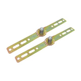 Maxbell 2 Pieces Sofa Bed Hinges Sturdy DIY Repair Sofa Connectors for Home recliner