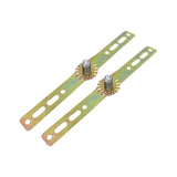 Maxbell 2 Pieces Sofa Bed Hinges Sturdy DIY Repair Sofa Connectors for Home recliner