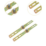 Maxbell 2 Pieces Sofa Bed Hinges Sturdy DIY Repair Sofa Connectors for Home recliner