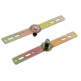 Maxbell 2 Pieces Sofa Bed Hinges Sturdy DIY Repair Sofa Connectors for Home recliner