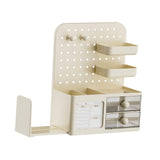 Maxbell Desk Organizer with Drawer Rack Makeup Organizer for Countertop Home Desktop Yellow