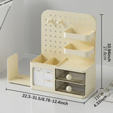 Maxbell Desk Organizer with Drawer Rack Makeup Organizer for Countertop Home Desktop Yellow