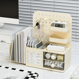 Maxbell Desk Organizer with Drawer Rack Makeup Organizer for Countertop Home Desktop Yellow