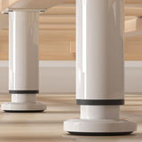 Maxbell 4Pcs Adjustable Height Furniture Support Legs Practical for Bed Sofa Dresser White 12 to 18cm