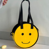 Maxbell Funny Shoulder Bag Reusable Cute Versatile Purse for Travel Street Festivals