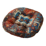Maxbell Boho Chair Cushion Tatami Living Room Cafe Chair Pad Versatile Soft Non Slip blue 45x45x8cm