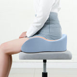 Maxbell Memory Foam Seat Cushion Large Long Sitting Pad for Gaming Driver Road Trips blue