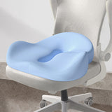 Maxbell Memory Foam Seat Cushion Large Long Sitting Pad for Gaming Driver Road Trips blue