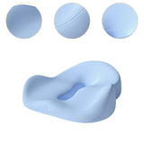 Maxbell Memory Foam Seat Cushion Large Long Sitting Pad for Gaming Driver Road Trips blue