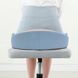 Maxbell Memory Foam Seat Cushion Large Long Sitting Pad for Gaming Driver Road Trips blue