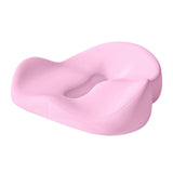 Maxbell Memory Foam Seat Cushion Large Long Sitting Pad for Gaming Driver Road Trips pink