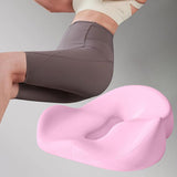 Maxbell Memory Foam Seat Cushion Large Long Sitting Pad for Gaming Driver Road Trips pink