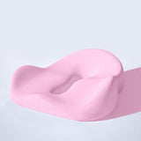 Maxbell Memory Foam Seat Cushion Large Long Sitting Pad for Gaming Driver Road Trips pink