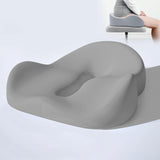 Maxbell Memory Foam Seat Cushion Large Long Sitting Pad for Gaming Driver Road Trips gray