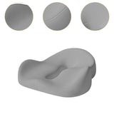 Maxbell Memory Foam Seat Cushion Large Long Sitting Pad for Gaming Driver Road Trips gray