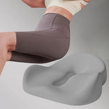 Maxbell Memory Foam Seat Cushion Large Long Sitting Pad for Gaming Driver Road Trips gray