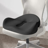 Maxbell Memory Foam Seat Cushion Large Long Sitting Pad for Gaming Driver Road Trips black