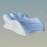 Maxbell Leisure Leg Pillow Lightweight Face Down Pillow for Office Traveling Reading blue