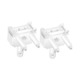 Maxbell 2 Pieces Vertical Blind Wand Control Replacement for Bathroom Home Apartment