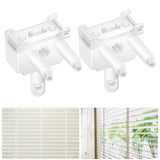 Maxbell 2 Pieces Vertical Blind Wand Control Replacement for Bathroom Home Apartment