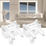 Maxbell 2 Pieces Vertical Blind Wand Control Replacement for Bathroom Home Apartment