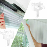 Maxbell 2 Pieces Vertical Blind Wand Control Replacement for Bathroom Home Apartment